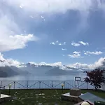 Daire Irina's House With View On Like And Swimming Pool