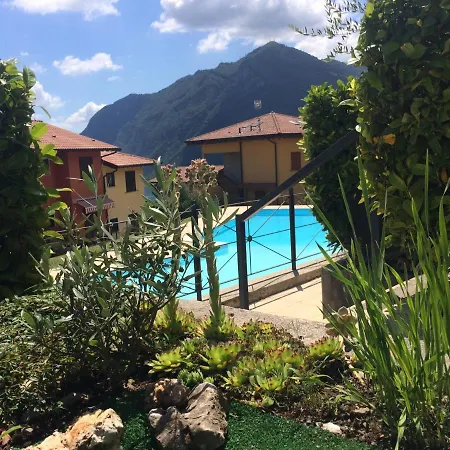 Daire Irina's House With View On Like And Swimming Pool