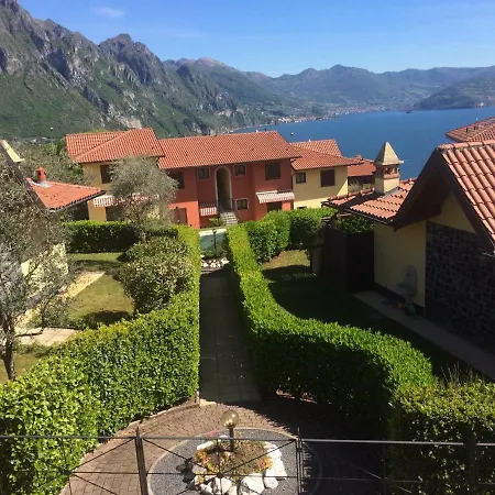 Daire Irina's House With View On Like And Swimming Pool Riva di Solto